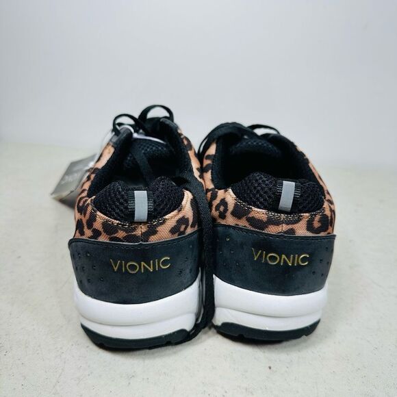 Vionic Size 8,5 Womens Remi Walking Shoe Leopard Print - Picture 5 of 8
